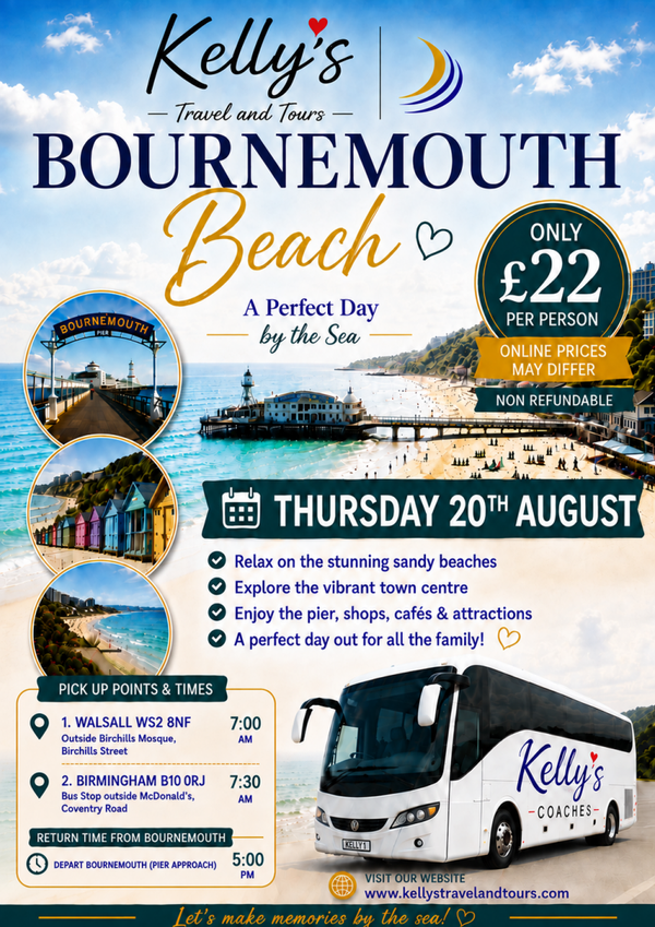 Bournemouth Beach Thursday 20th August