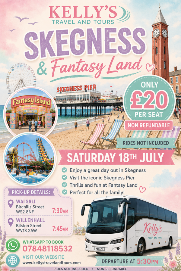 Skegness Beach Trip