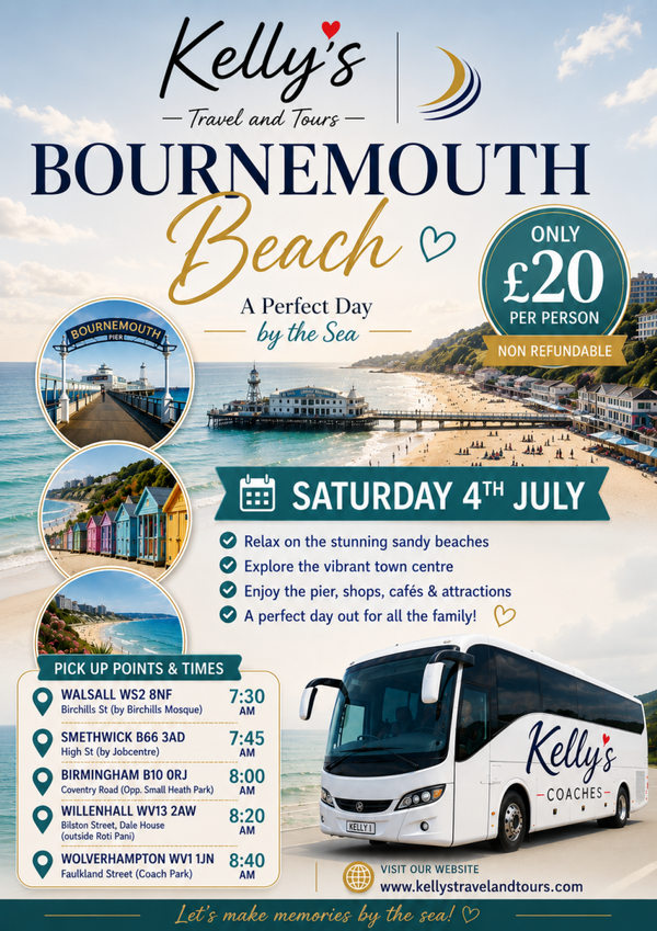 Bournemouth Beach 4th July