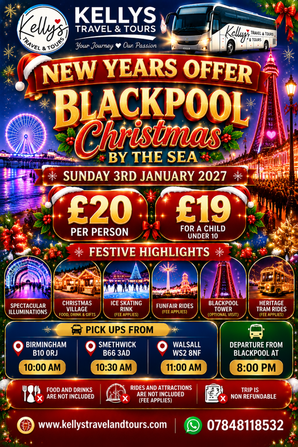 Christmas by the Sea Sunday 3rd January 2027 (Adult)