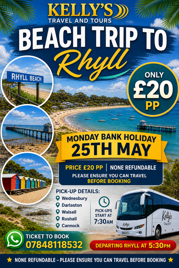 A Day trip to Ryhll Monday 25th May