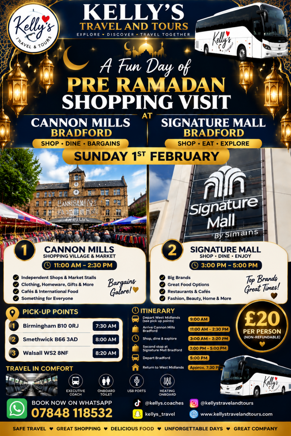 Pre Ramadan Cannon Mills & Signature Mall trip
