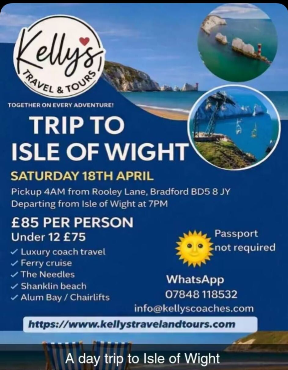 A day Trip to Isle of Wight - Child (Bradford & Oldham) & Oldham