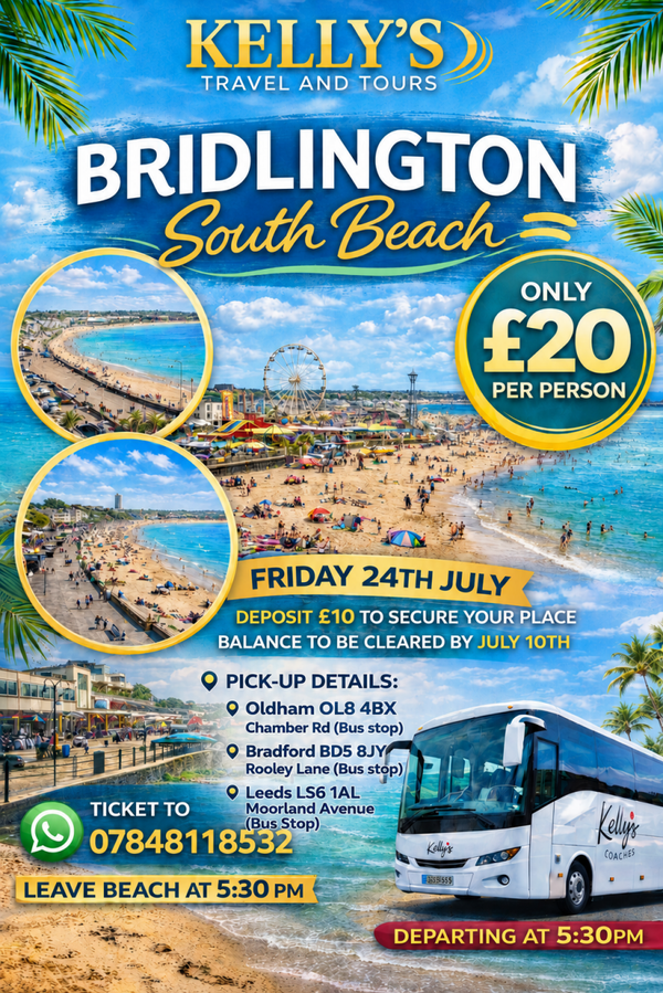 Bridlington South beach Friday 24th July