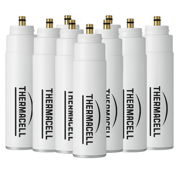 10x wiederbefüllbare Thermacell Kartuschen