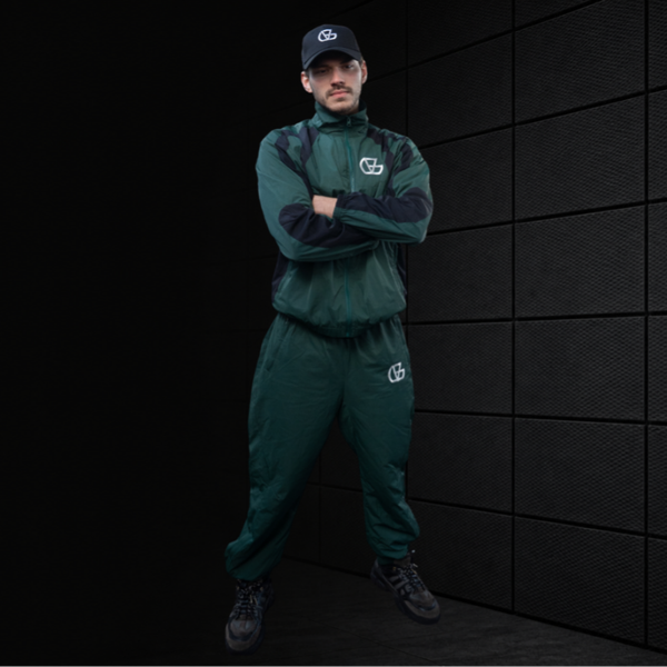VanGuape Nylon Trainingspak Green