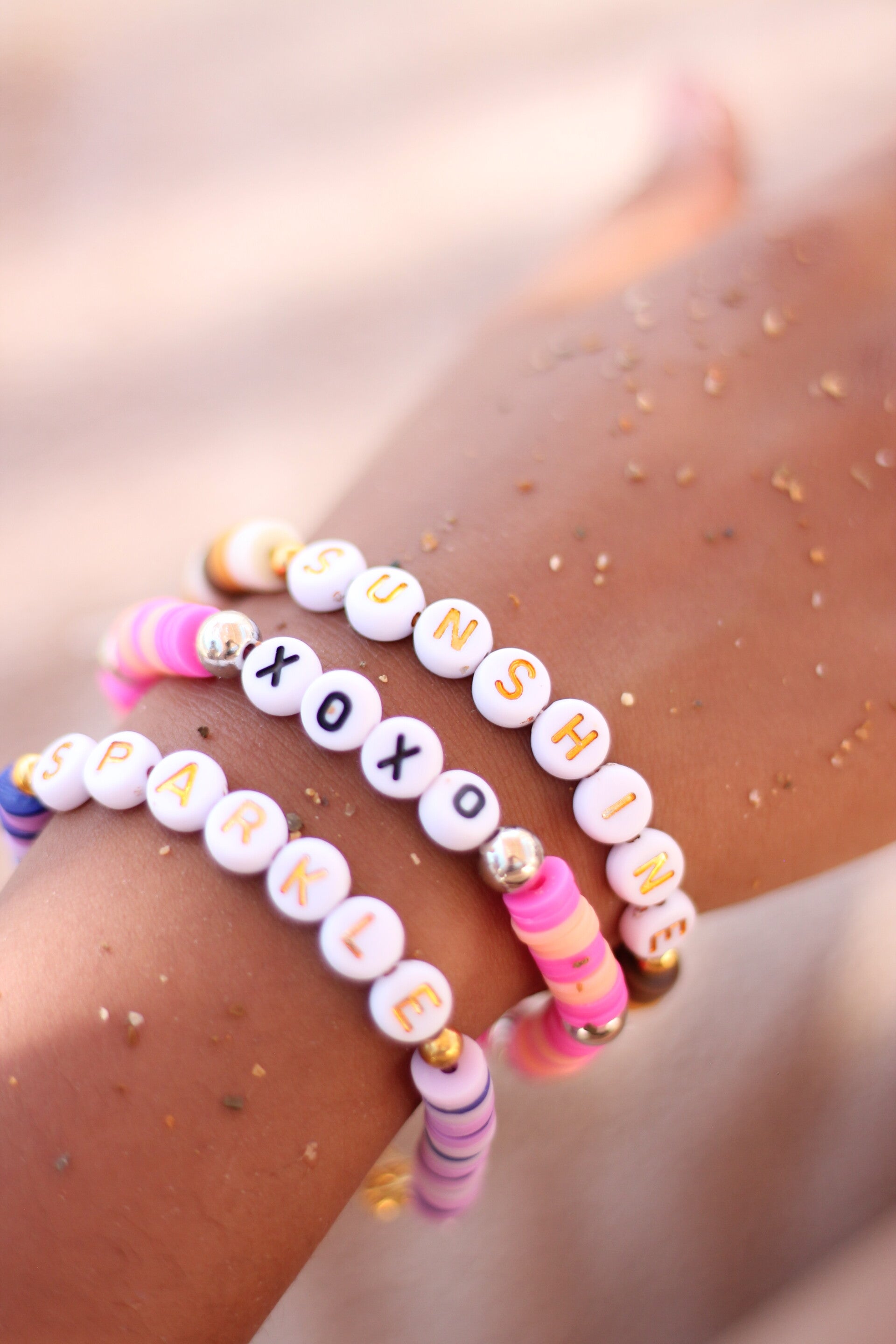 Letter armbandjes