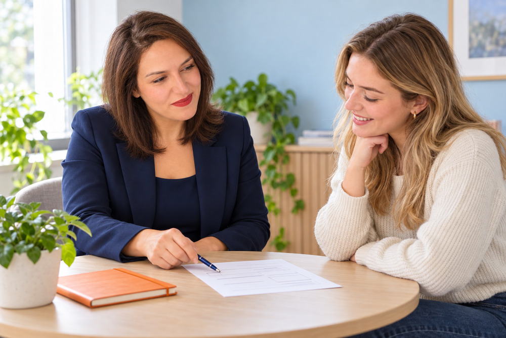 Samen de lesplanning bespreken