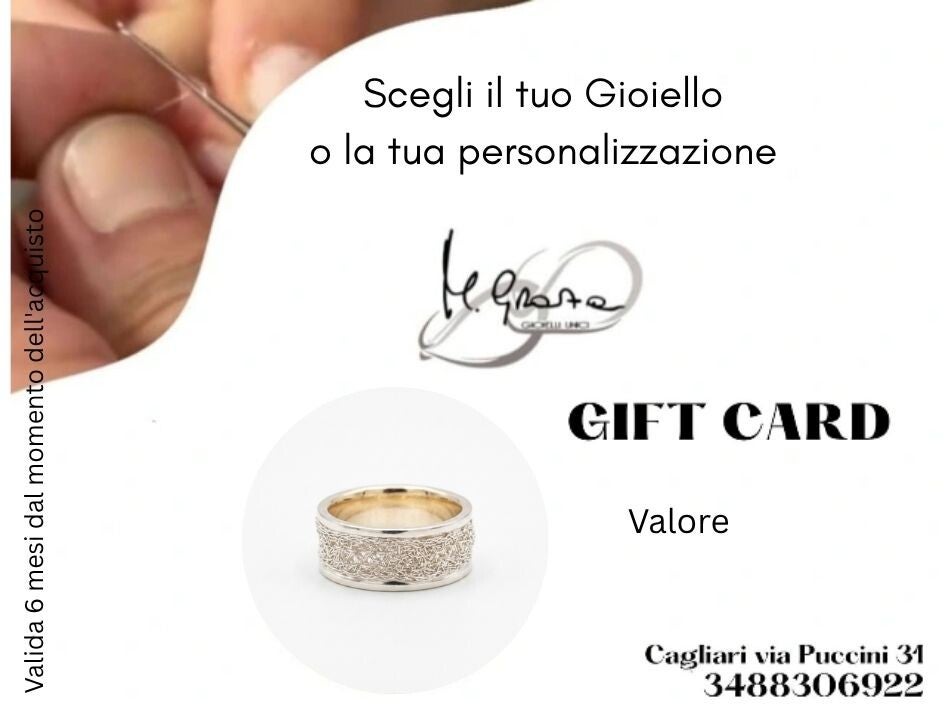 Gift card Gioielli