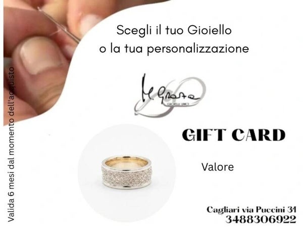 Gift card Gioielli