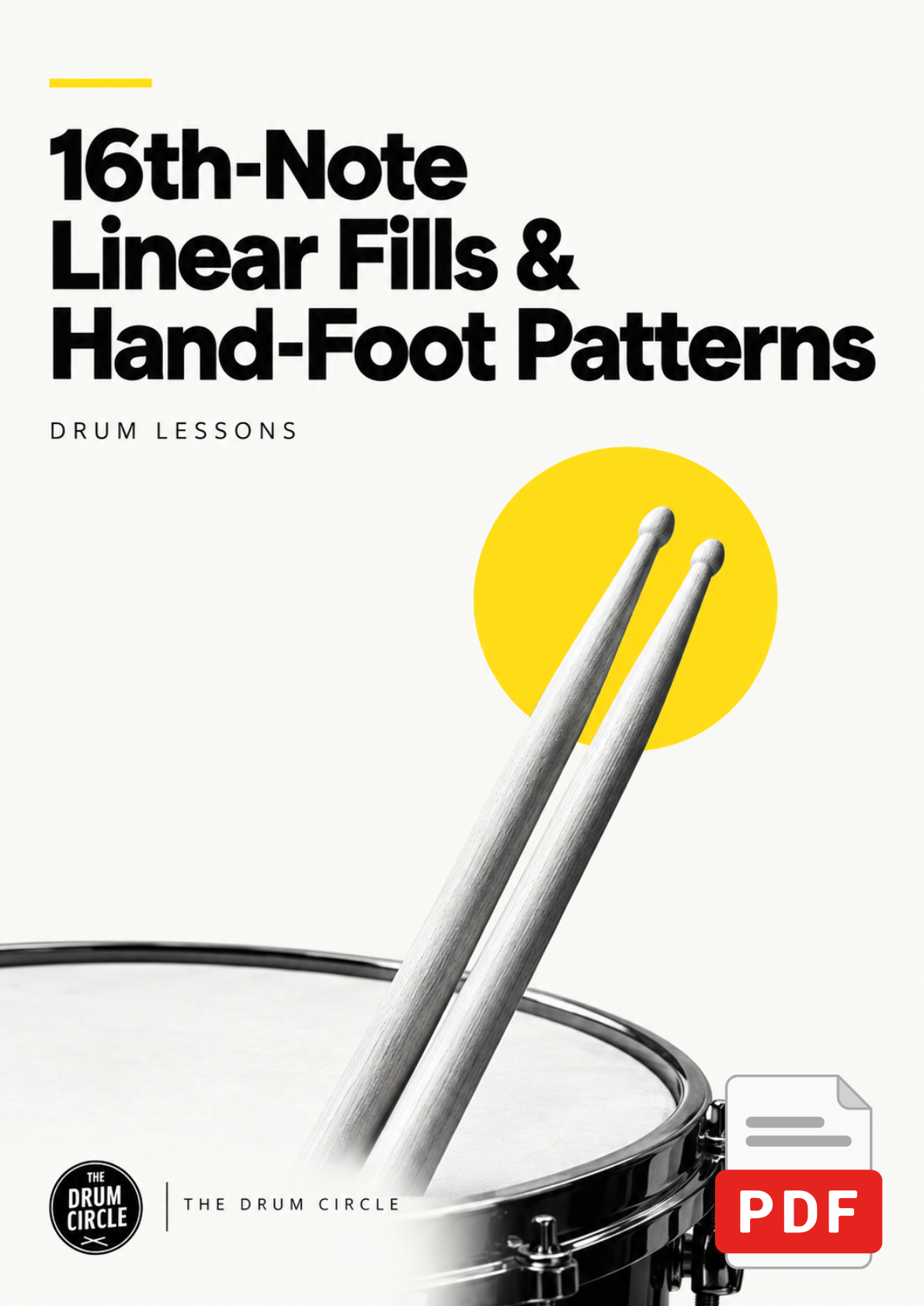 16th-Note Linear Fills & Hand-Foot Patterns