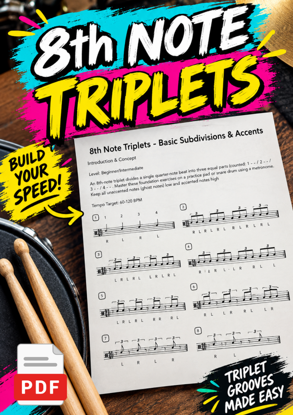 8th Note Triplets (24 essential exercises)