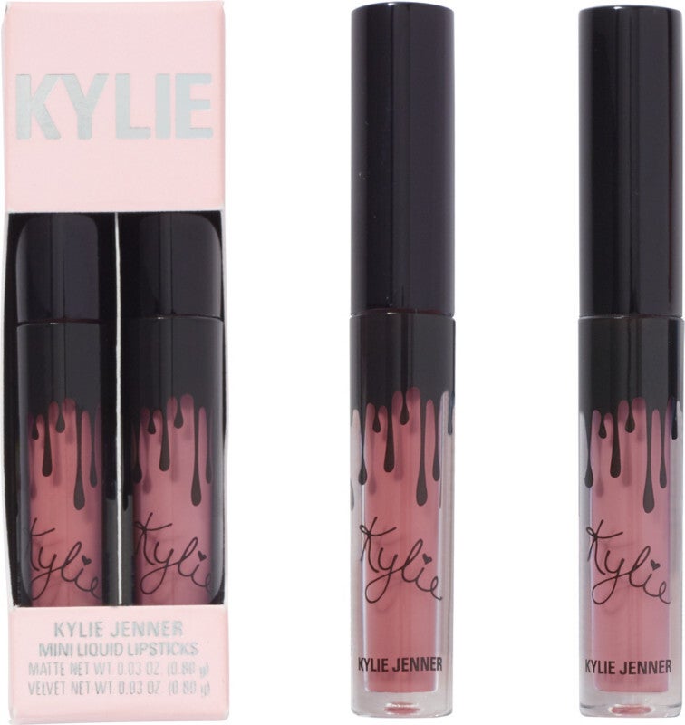 Kylie lipgloss set 2 mat rose 