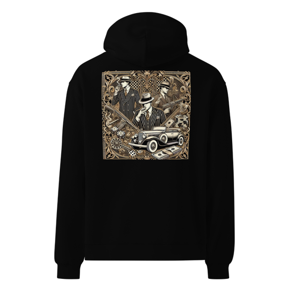 Play Cards Real Life Gangster Unisex Oversized Hoodie