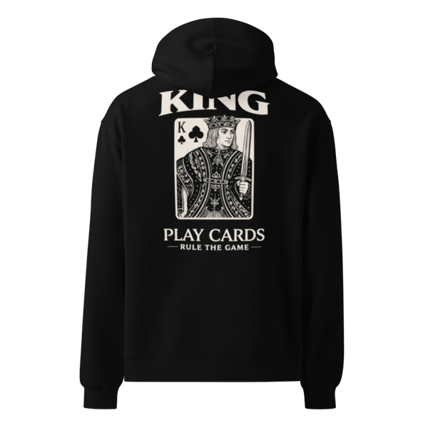 Play Cards Rule The Game Unisex Oversized hoodie