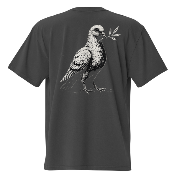 Pigeon Oversized Faded T-shirt