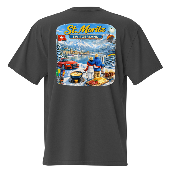 Nightshades St.Moritz Oversized faded t-shirt (Multi Color)