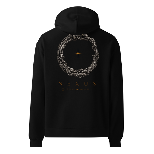 Play Card Nexus Beyond Silence Oversized hoodie