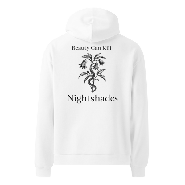 Nightshades Night Garden Unisex Oversized Hoodie