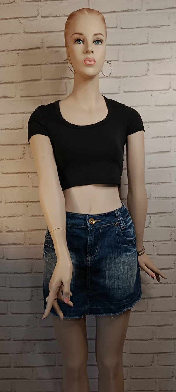 Jupe en jean vintage