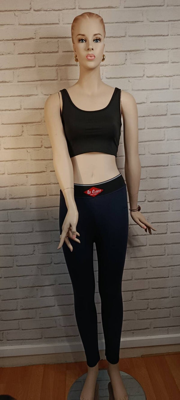 Legging  bleu marine molletonné Lee Cooper