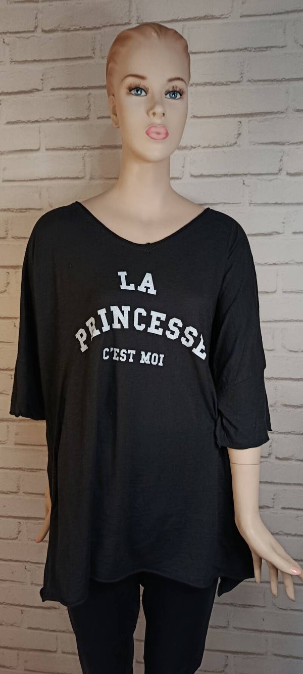 T-shirt noir