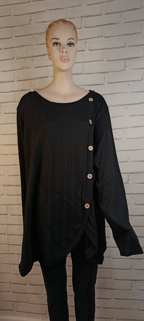 pull noir léger
