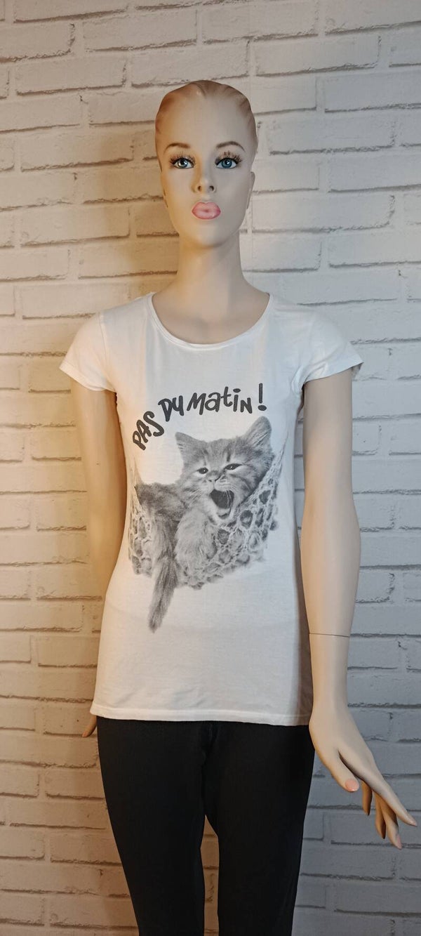 T-shirt chaton