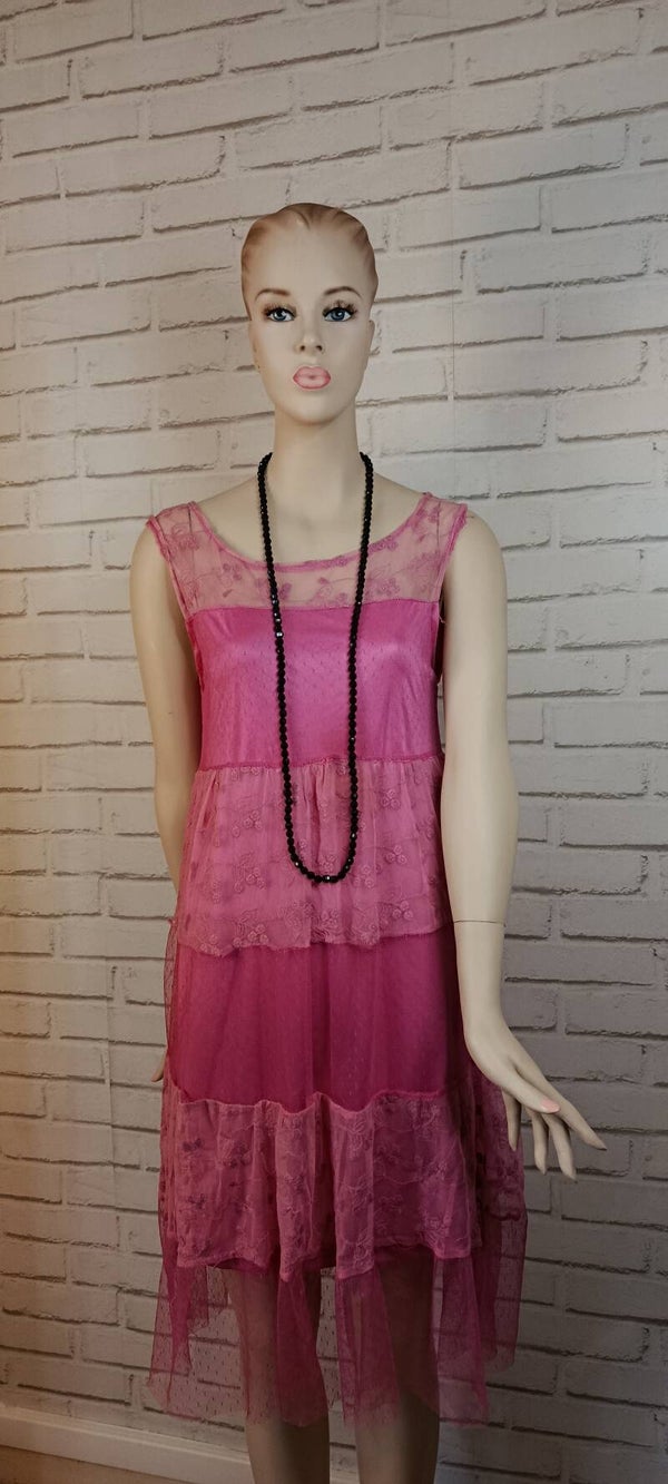 Robe rose décontractée