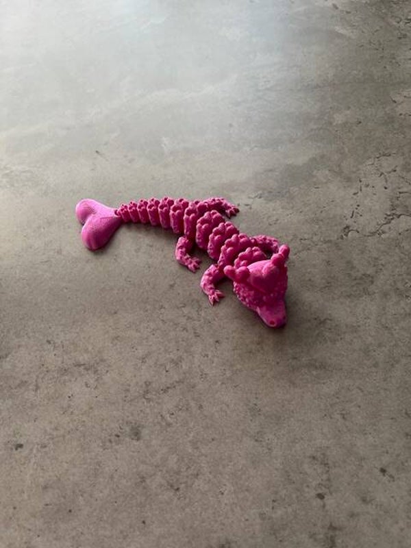 hartjes draak 3d geprint