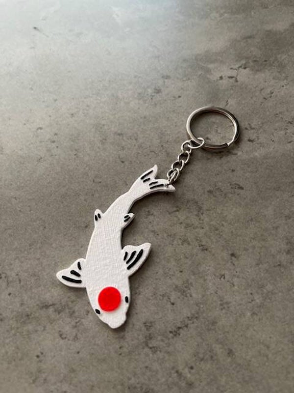 koi tancho sleutelhanger