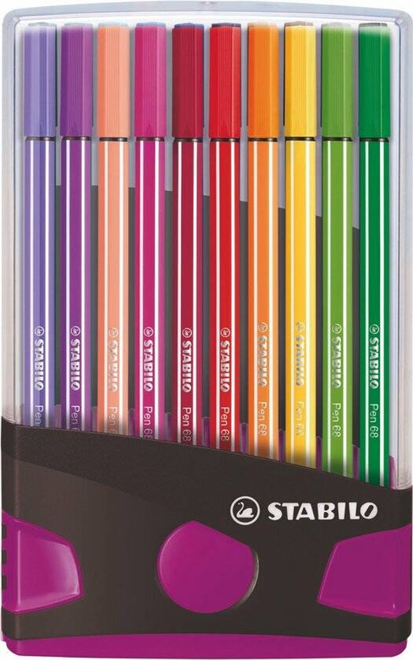 Stabilo ColorParade pen 68 - 20 kleuren