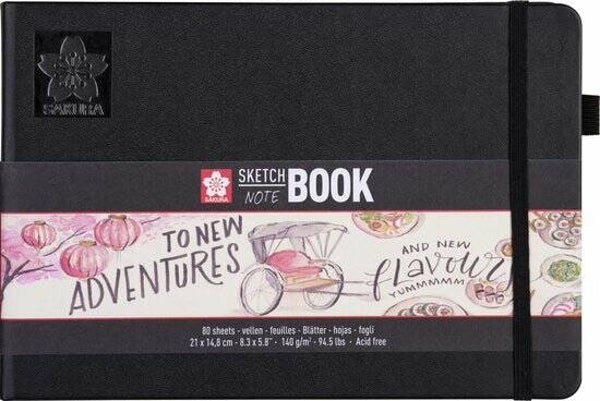 Sakura Schetsboek - A5 - Crèmewit