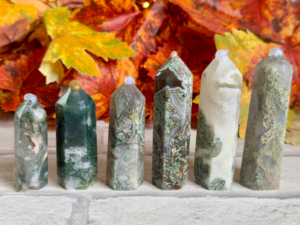 Moss Agate Towers ✨