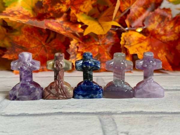 Cross Gravestone Carvings ✨