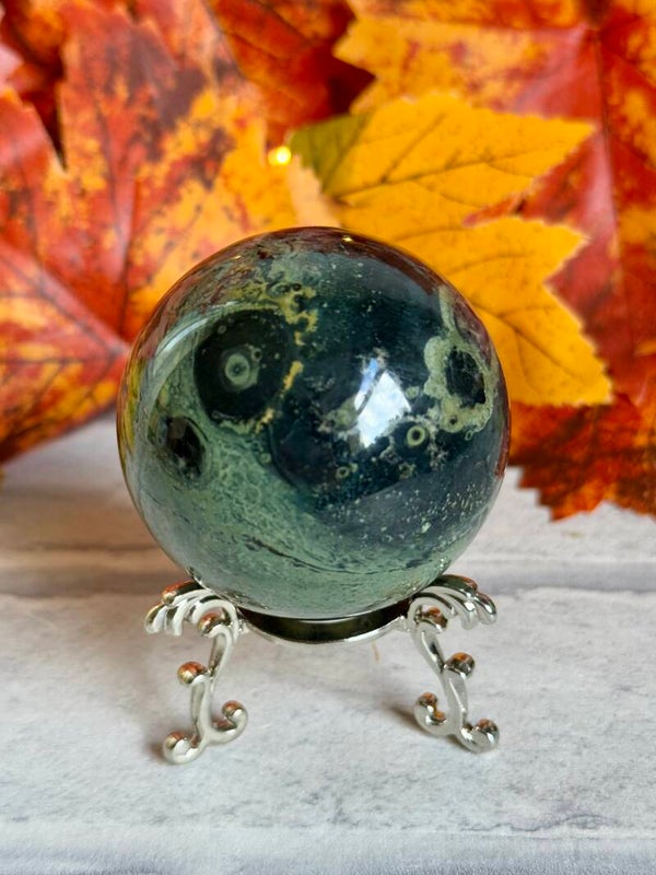 Kambaba Jasper Sphere ✨