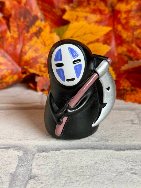 Black Obsidian No Face Carving ✨