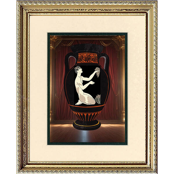 Ballet Vase Print III