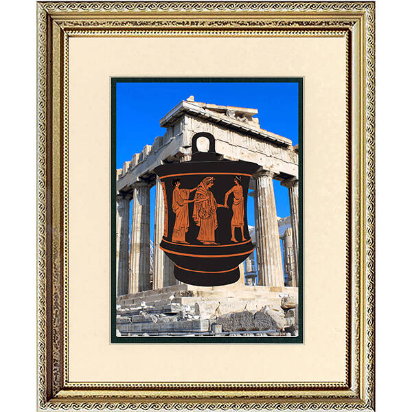 Ancient Vase Print IX
