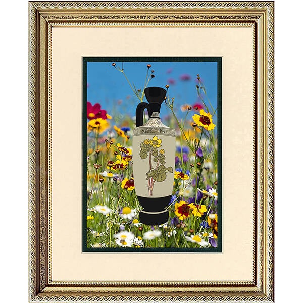 Flower Art Vase Print I