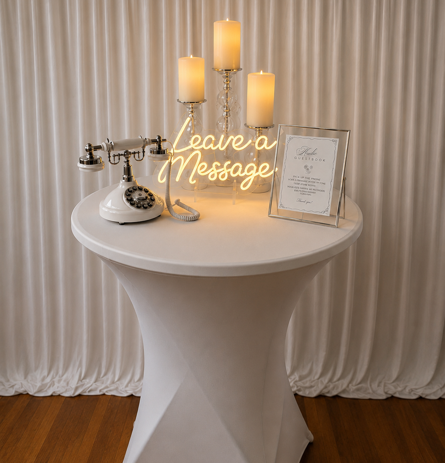 Lavishly Captured audio guestbook