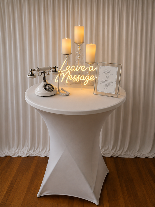 Lavishly Captured Audio Guestbook