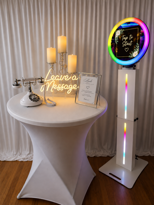 Audio Guestbook and Photo Booth