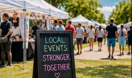 Community event and fundraiser photo booth