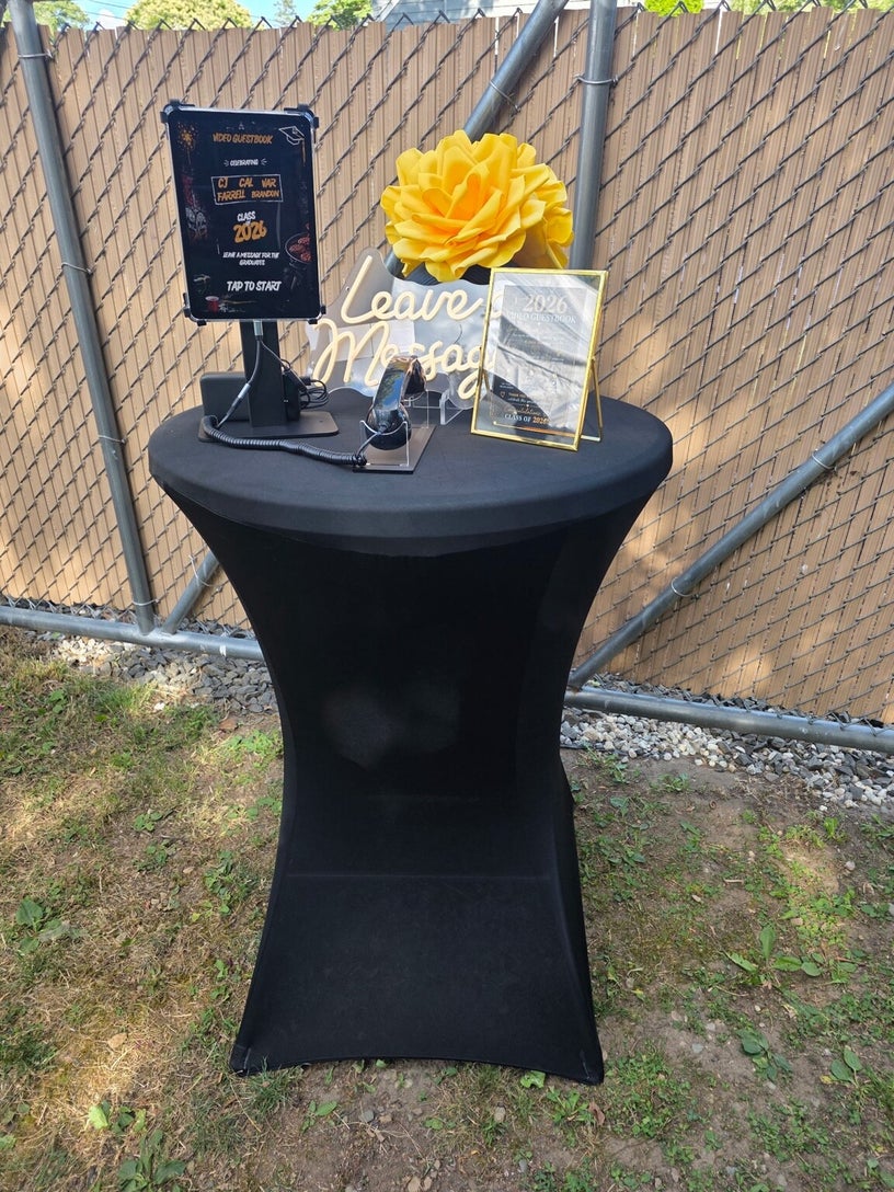 Lavishly Captured Video Guestbook at a graduation event
