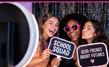 School dance photo booth