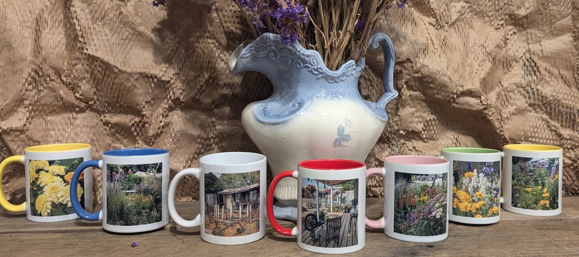 Inspirational garden mug