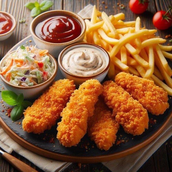 Crispy Kip Strips Menu