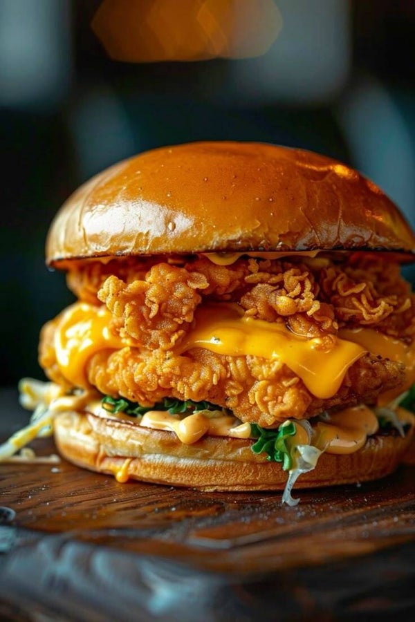 Crispy Chicken Burger (Sandwich)