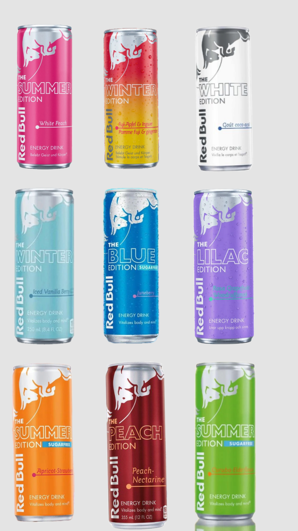 Red Bull (met smaak)